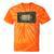 Vintage VHS Tape Humor Retro Nostalgia Graphic Tie-Dye T-Shirts Orange Tie-Dye