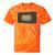 Vintage VHS Tape Humor Retro Nostalgia Graphic Tie-Dye T-Shirts Orange Tie-Dye