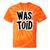 Wastoid 80s Slang Retro Teen Quote Gen X Nostalgia Tie-Dye T-Shirts Orange Tie-Dye