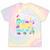 1980s 80's Baby 1990s 90's Made Me Birthday Nostalgia Vibes Tie-Dye T-Shirts Hazy Rainbow Tie-Dye
