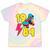 1984 Retro Raised In The 80s Old School Nostalgia Vibes Tie-Dye T-Shirts Hazy Rainbow Tie-Dye