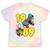 1989 Retro Raised In The 80s Old School Nostalgia Vibes Tie-Dye T-Shirts Hazy Rainbow Tie-Dye