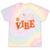 60's Vibe Retro Nostalgia Classic Mixtape Era 1960s Party Tie-Dye T-Shirts Hazy Rainbow Tie-Dye