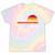 70's 80's 90's Music Nostalgia Video Cassette Tape VHS Retro Tie-Dye T-Shirts Hazy Rainbow Tie-Dye