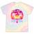 80s Fashion Girls Just Wanna Have Fun 1980s Nostalgia Tie-Dye T-Shirts Hazy Rainbow Tie-Dye