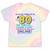 80s Nostalgia Retro Humor So Glad I Grew Up In The 80s Tie-Dye T-Shirts Hazy Rainbow Tie-Dye