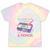 90s Baby Tired Millennial Burnout Nostalgia Parenting Tie-Dye T-Shirts Hazy Rainbow Tie-Dye