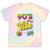 90s Nostalgia Retro Apparel 90'S Vibe Retro Premium Tri-Blend Tie-Dye T-Shirts Hazy Rainbow Tie-Dye