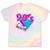 90's Vibe Retro Style Cassette Tape Nostalgia 1990s Party Tie-Dye T-Shirts Hazy Rainbow Tie-Dye