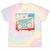 90's Vibe Vintage Style Cassette Tape Nostalgia 1990s Party Premium Tri-Blend Tie-Dye T-Shirts Hazy Rainbow Tie-Dye