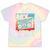 90's Vibe Vintage Style Cassette Tape Nostalgia 1990s Party Tie-Dye T-Shirts Hazy Rainbow Tie-Dye