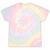 Analogue Nostalgia Letter & Stamp Graphic Tie-Dye T-Shirts Hazy Rainbow Tie-Dye