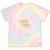 Analogue Nostalgia Typewriter Graphic Tie-Dye T-Shirts Hazy Rainbow Tie-Dye