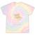Analogue Nostalgia Typewriter Graphic Tie-Dye T-Shirts Hazy Rainbow Tie-Dye