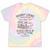 Automotive Nostalgia Classic Car Cruise-In Distressed Premium Tri-Blend Tie-Dye T-Shirts Hazy Rainbow Tie-Dye