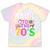 Back To The 70's Mixtape Era Nostalgia Retro 1970 70's Style Tie-Dye T-Shirts Hazy Rainbow Tie-Dye