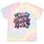 Born In The 80s Raised In The 90s Nostalgia Retro Lovers Tie-Dye T-Shirts Hazy Rainbow Tie-Dye