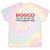 Bosco Little Puppets Help Irish Nostalgia Retro 80s Premium Tri-Blend Tie-Dye T-Shirts Hazy Rainbow Tie-Dye