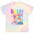 Bruh This Is My 70's Costume Nostalgia Mixtape 1970s Party Tie-Dye T-Shirts Hazy Rainbow Tie-Dye