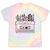 Cassette Tee 80s 90s Retro Party Costume Nostalgia Cassette Tie-Dye T-Shirts Hazy Rainbow Tie-Dye