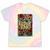 Elder Emo Floral Gothic Vintage Nostalgia Tie-Dye T-Shirts Hazy Rainbow Tie-Dye
