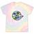 Elder Millennials Embracing 90s CDs Nostalgia Vibes Tie-Dye T-Shirts Hazy Rainbow Tie-Dye