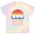 Floppy VHS Cassette Never Forget Retro 80s 90s Nostalgia Tie-Dye T-Shirts Hazy Rainbow Tie-Dye