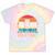 Never Forget Retro 80s 90s Floppy VHS Cassette Nostalgia Tie-Dye T-Shirts Hazy Rainbow Tie-Dye
