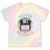 Never Forget Retro Diskette Nostalgia Vintage Tie-Dye T-Shirts Hazy Rainbow Tie-Dye