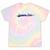 Frutiger Aero Aesthetic Digital Art Vintage Varsity Tie-Dye T-Shirts Hazy Rainbow Tie-Dye