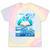 Frutiger Aero Aesthetic Tech Book Butterfly Tie-Dye T-Shirts Hazy Rainbow Tie-Dye