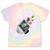 Frutiger Aero Aesthetic Tech Computer Aquarium Fishes Tie-Dye T-Shirts Hazy Rainbow Tie-Dye