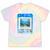 Frutiger Aero Aesthetic Tech Computer Aquarium Tarot Card Tie-Dye T-Shirts Hazy Rainbow Tie-Dye