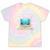 Frutiger Aero Aesthetic Tech The Future That Was Promised Tie-Dye T-Shirts Hazy Rainbow Tie-Dye