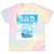 Frutiger Aero Aesthetic Tech Kawaii Milk Underwater Fishes Tie-Dye T-Shirts Hazy Rainbow Tie-Dye