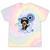 Frutiger Aero Cat Meme Headphone Kitty Cat Lover Tie-Dye T-Shirts Hazy Rainbow Tie-Dye