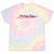 Frutiger Aero Retro Digital Aesthetic Y2K Vintage Varsity Tie-Dye T-Shirts Hazy Rainbow Tie-Dye