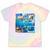 Frutiger Aero Retro Vibes Y2K Retro Grunge Tie-Dye T-Shirts Hazy Rainbow Tie-Dye