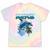 Frutiger Aero Splashy Dolphin Y2k Aesthetic Graphic Tie-Dye T-Shirts Hazy Rainbow Tie-Dye