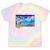 Frutiger Aero Y2k 2000s Tie-Dye T-Shirts Hazy Rainbow Tie-Dye