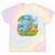 Frutiger Aero Y2K Fashion Trends Statement Piece Tech Orange Tie-Dye T-Shirts Hazy Rainbow Tie-Dye