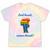 GDR Pioneer East East Nostalgia USSR Soviet Union Tie-Dye T-Shirts Hazy Rainbow Tie-Dye