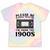 Over The Hill Please Be Patient I'm From The 1900s VHS Tie-Dye T-Shirts Hazy Rainbow Tie-Dye