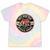 Hotrod Custom Car Automotive Nostalgia Distressed Tie-Dye T-Shirts Hazy Rainbow Tie-Dye