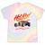 Hotrod Vintage Style Car Nostalgia Hotrod Distressed Premium Tri-Blend Tie-Dye T-Shirts Hazy Rainbow Tie-Dye