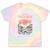 I'm From The 1900s This Was Our Playground Retro Tie-Dye T-Shirts Hazy Rainbow Tie-Dye