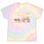 I'm From The 1900s Retro Wagon Tie-Dye T-Shirts Hazy Rainbow Tie-Dye