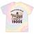 I'm From The 1900s Tee Western For Men Tie-Dye T-Shirts Hazy Rainbow Tie-Dye