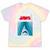 Jaws 2025 Classic Movie Nostalgia Tie-Dye T-Shirts Hazy Rainbow Tie-Dye