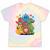 Kidcore Aesthetic Retro Vibes Colorful Cartoon Nostalgia Tie-Dye T-Shirts Hazy Rainbow Tie-Dye